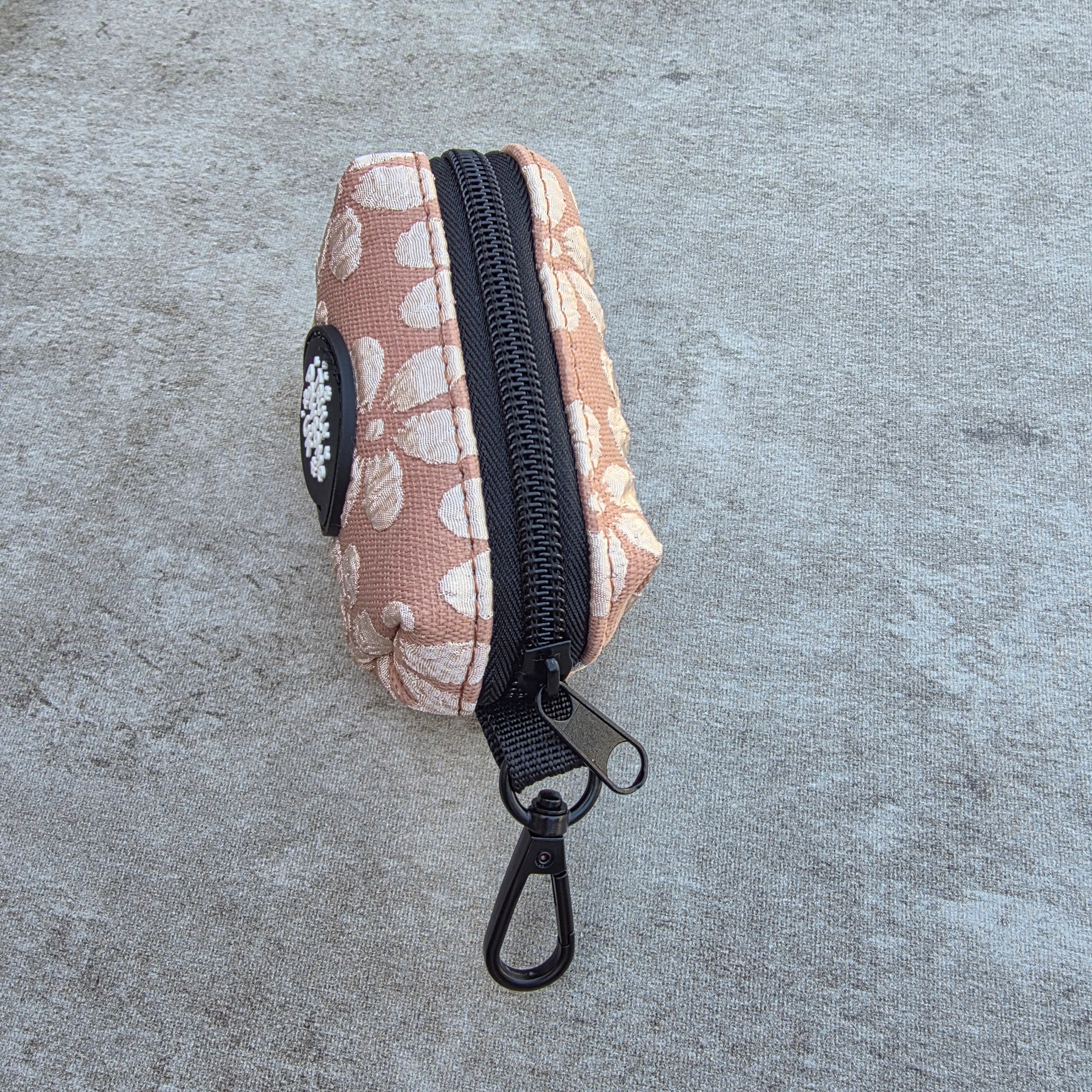 The Golden Bloom Poop Bag Holder