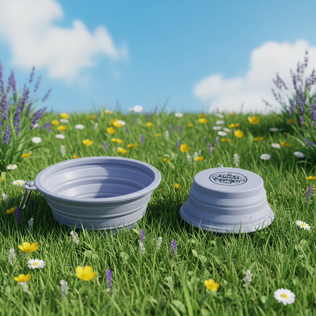 The Clip & Sip Travel Dog Bowl