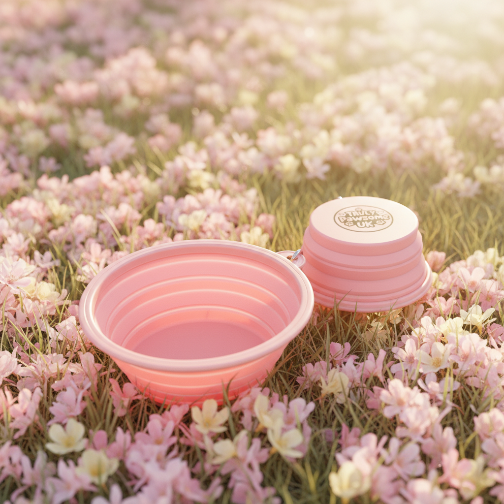 The Clip & Sip Travel Dog Bowl