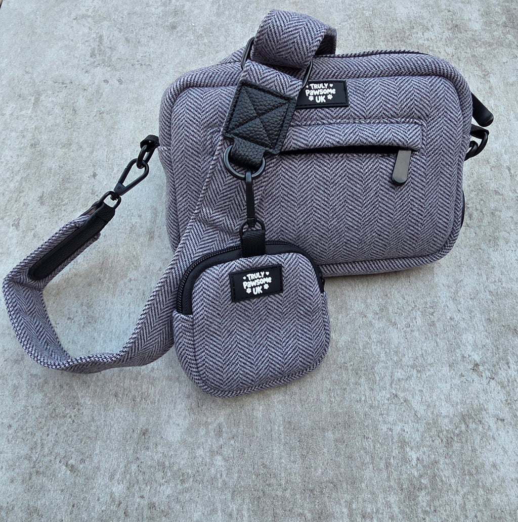 Dog Walking Bag - Midnight Twill