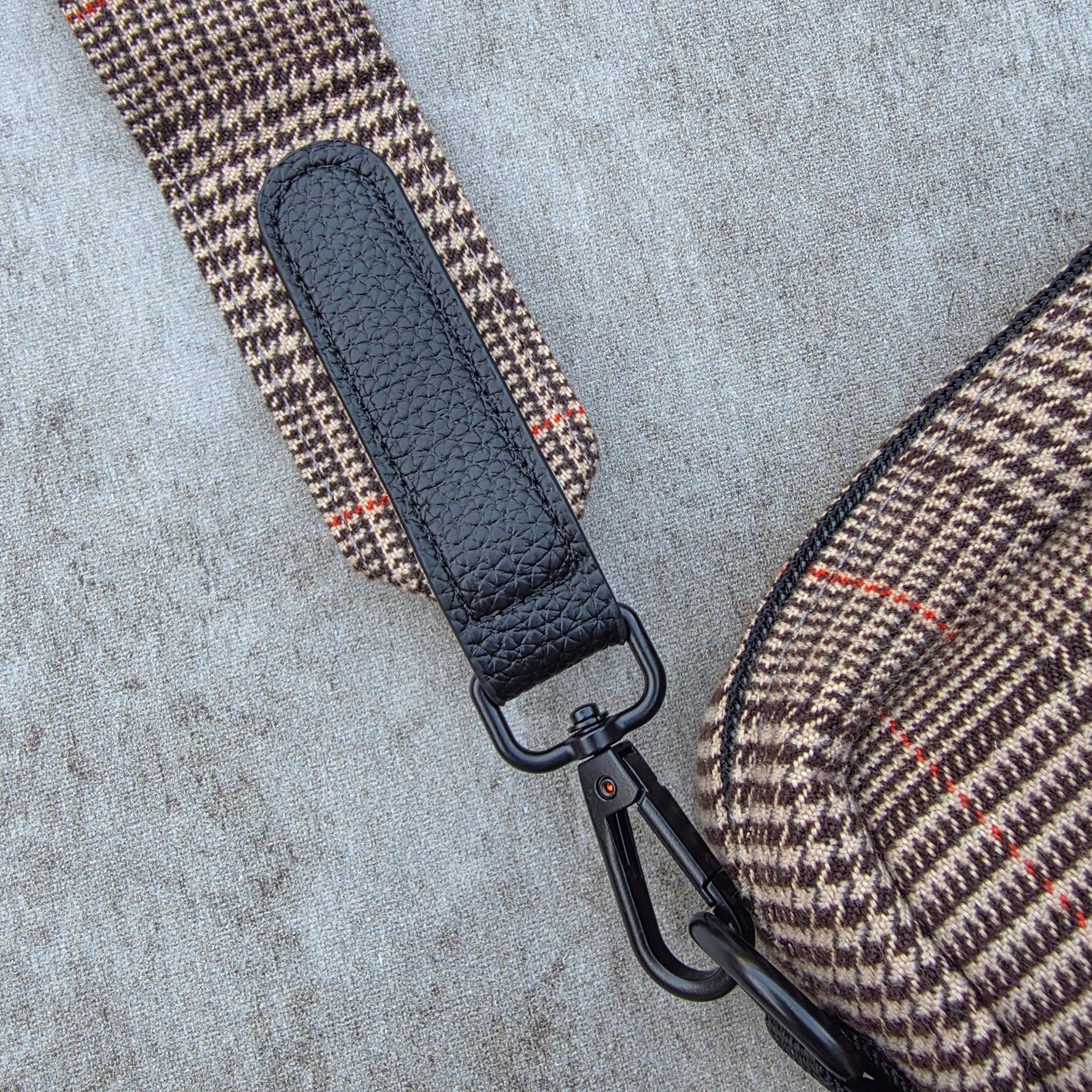 Dog Walking Bag - The Woodland Plaid