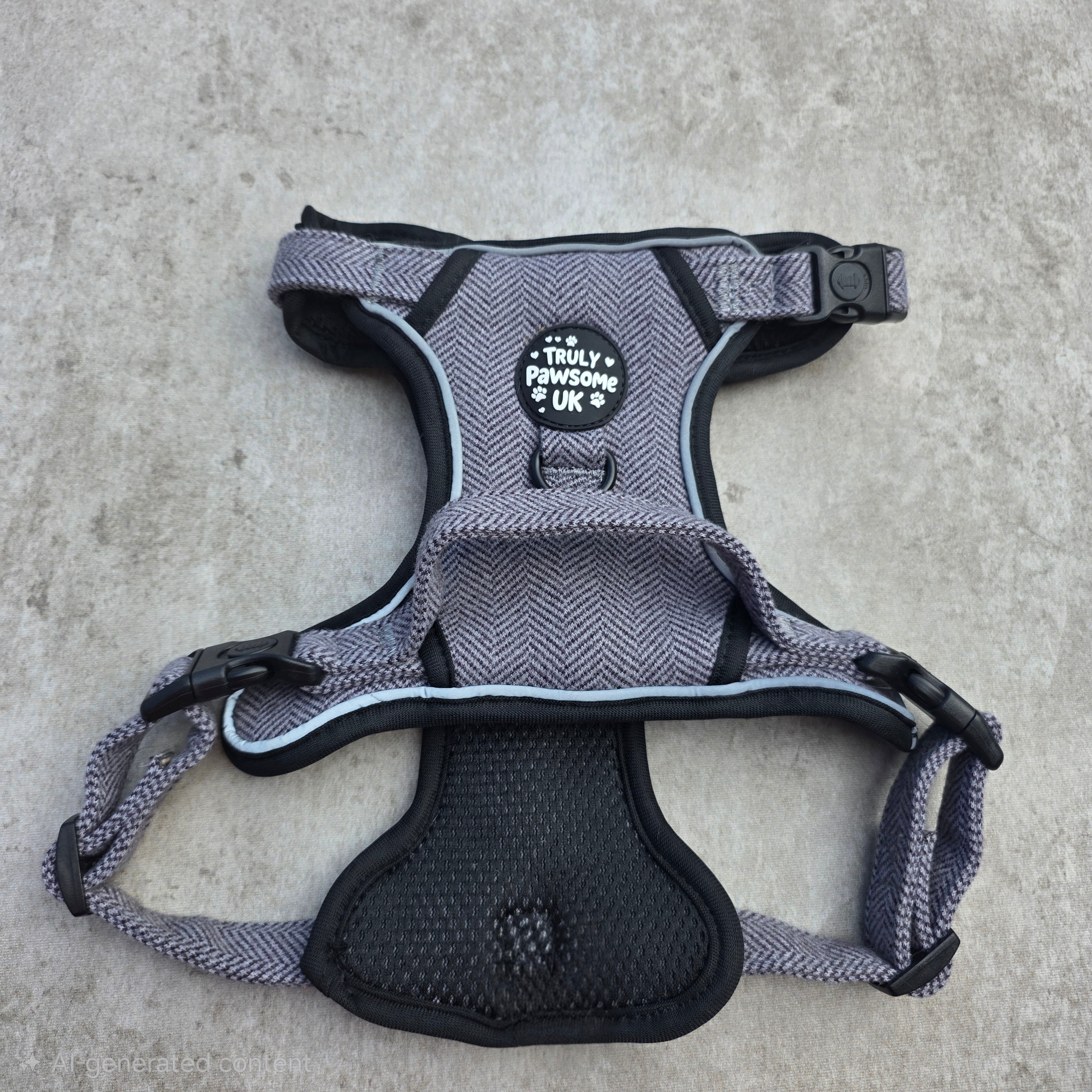Midnight Twill 3 Point Harness