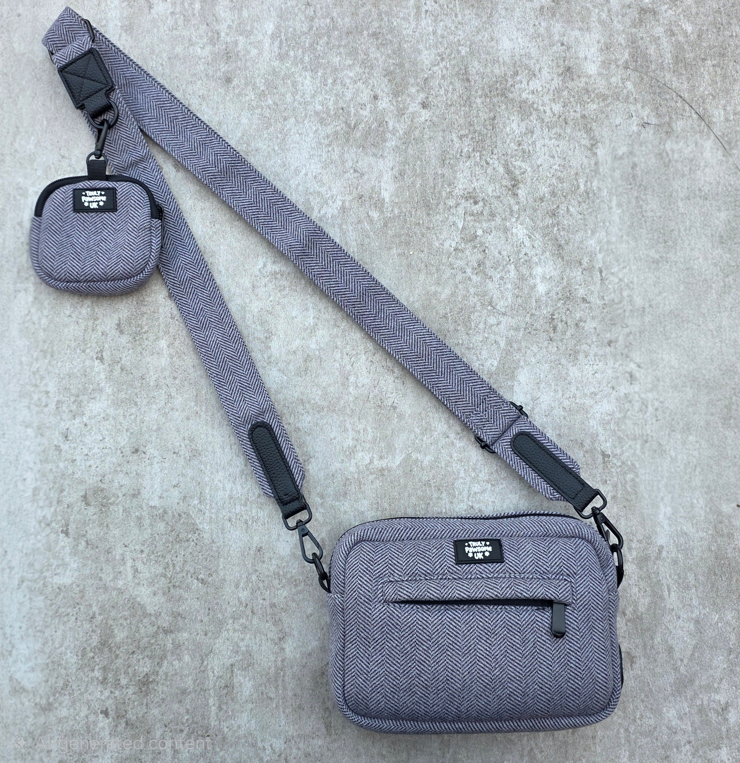 Dog Walking Bag - Midnight Twill