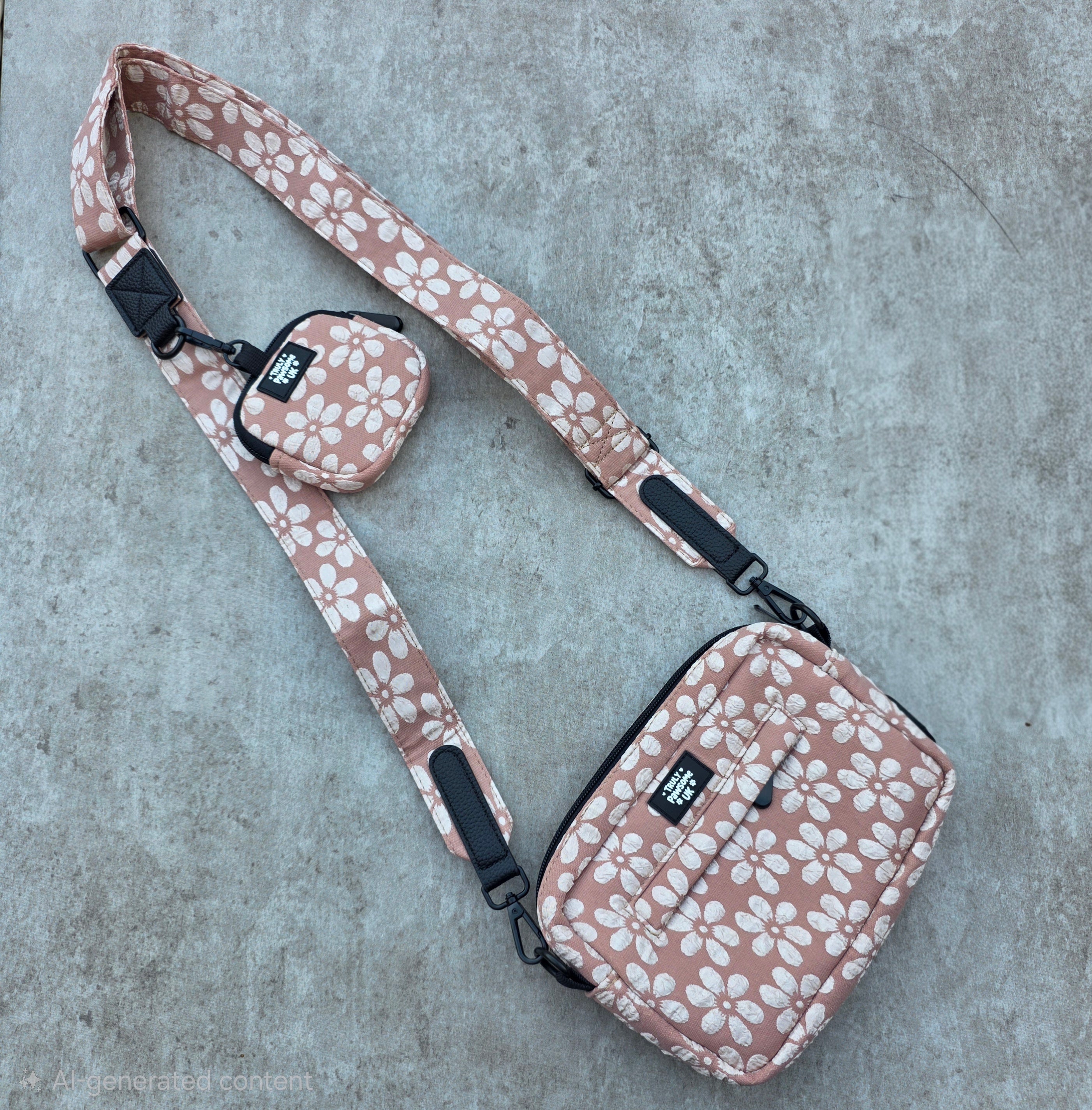 Dog Walking Bag - The Golden Bloom