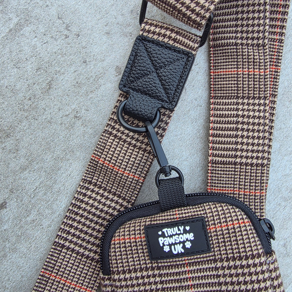 Dog Walking Bag - The Woodland Plaid