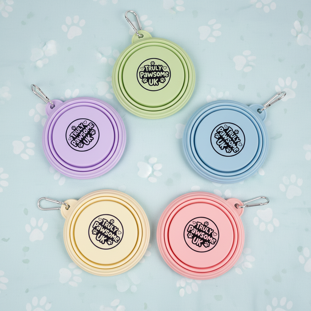 The Clip & Sip Travel Dog Bowl
