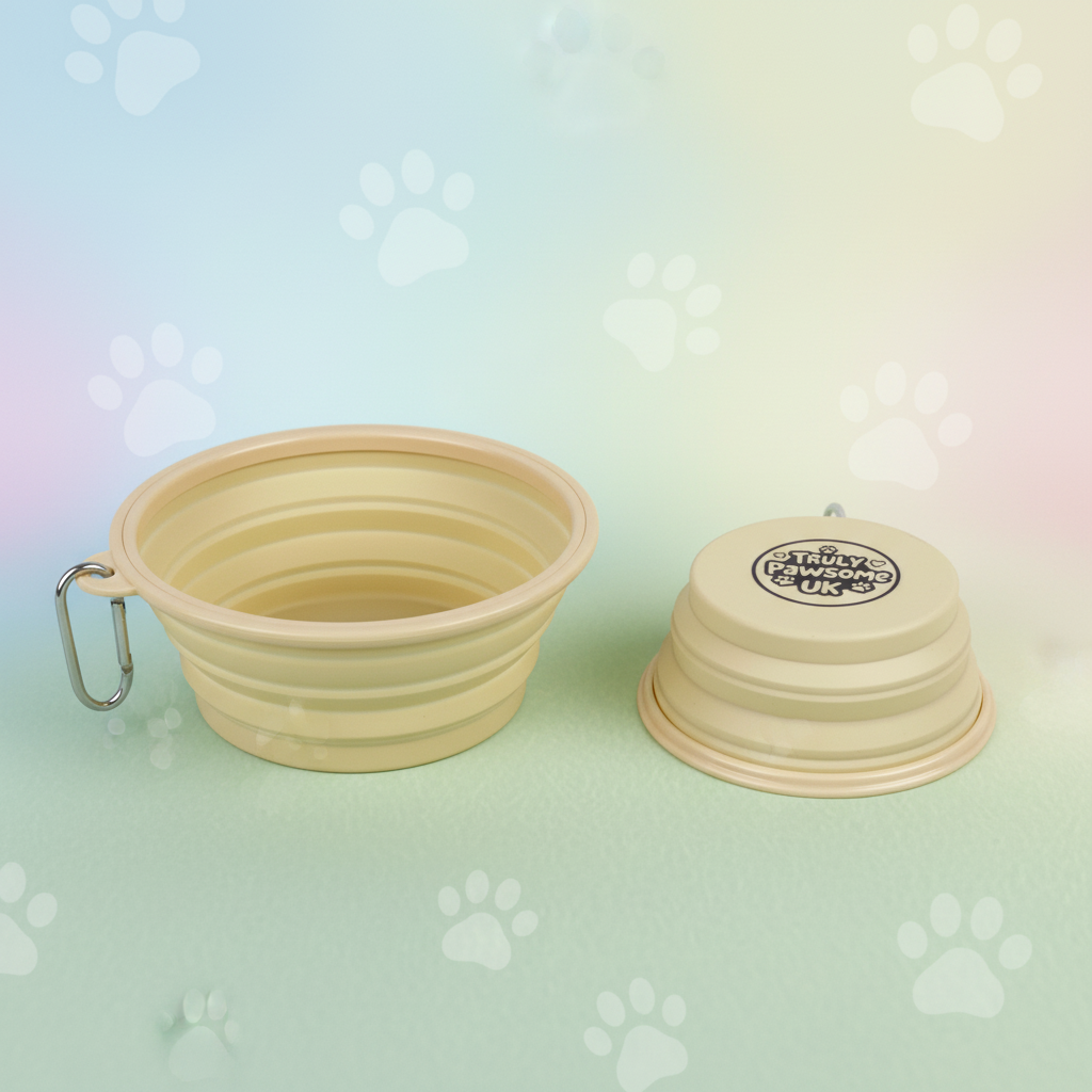 The Clip & Sip Travel Dog Bowl