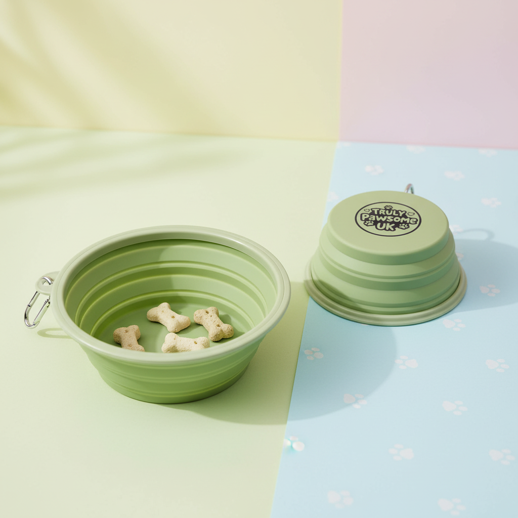 The Clip & Sip Travel Dog Bowl