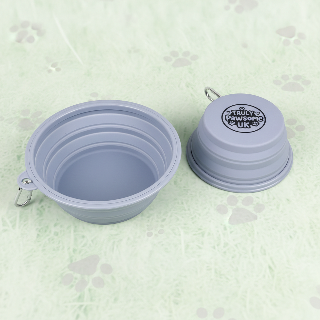 The Clip & Sip Travel Dog Bowl