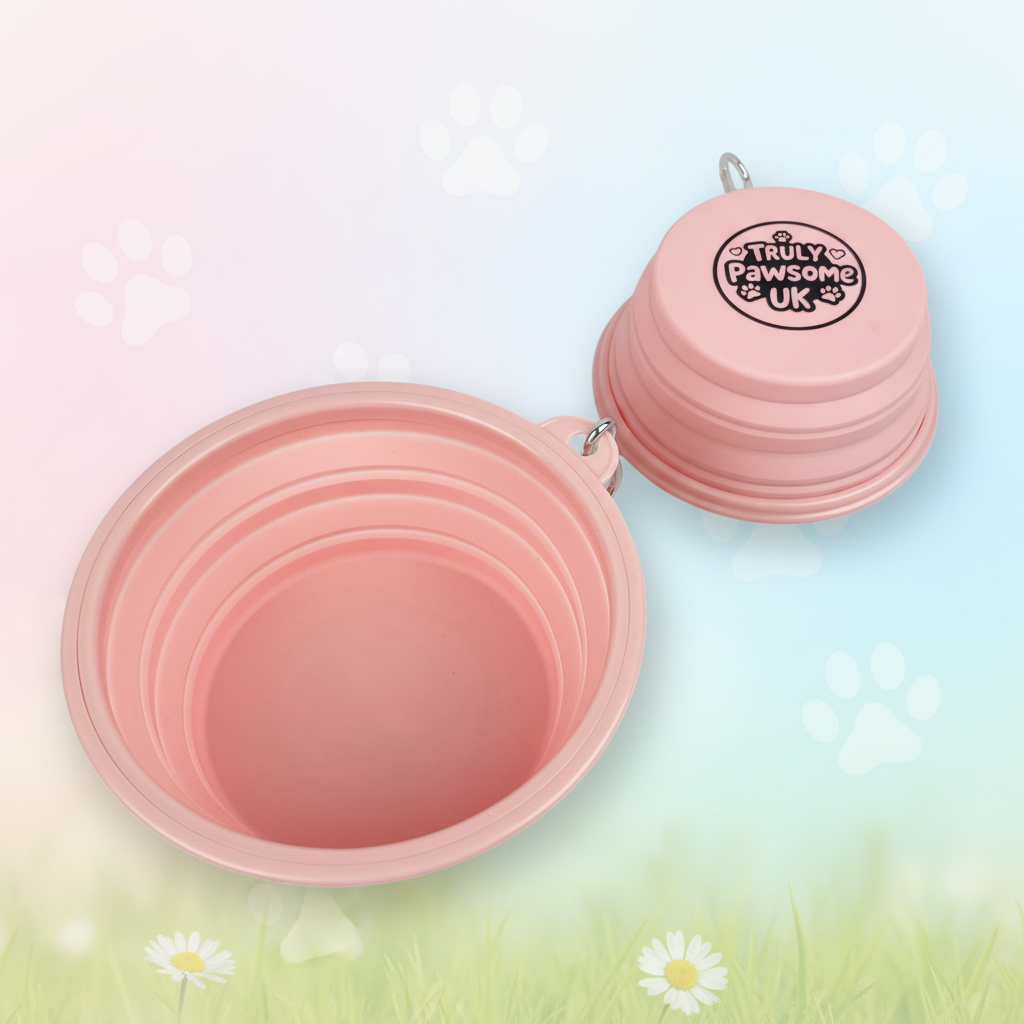 The Clip & Sip Travel Dog Bowl