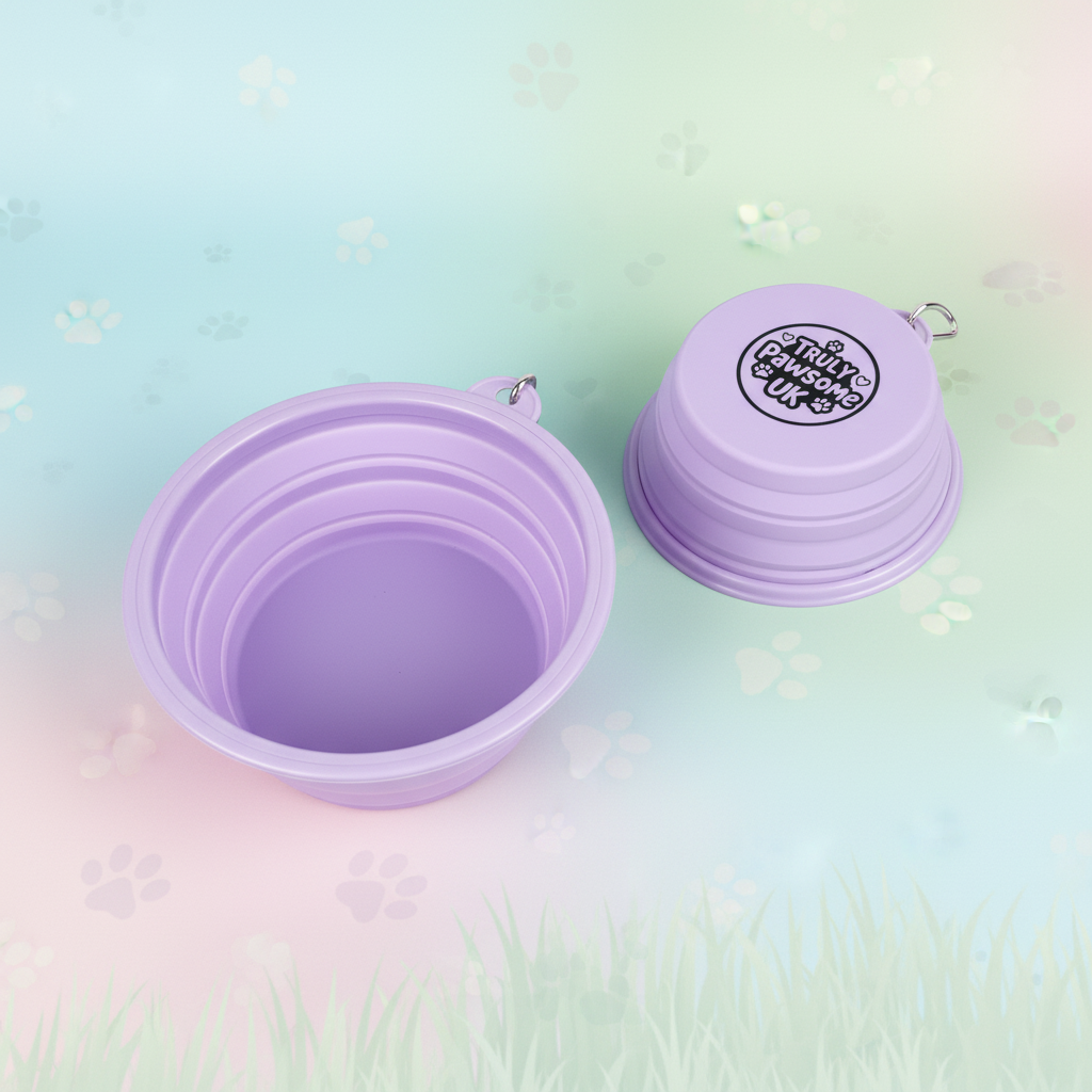 The Clip & Sip Travel Dog Bowl