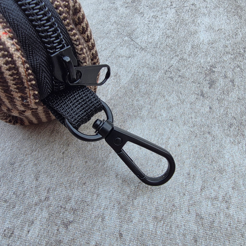 The Woodland Plaid Poop Bag Holder