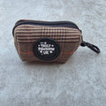 The Woodland Plaid Poop Bag Holder